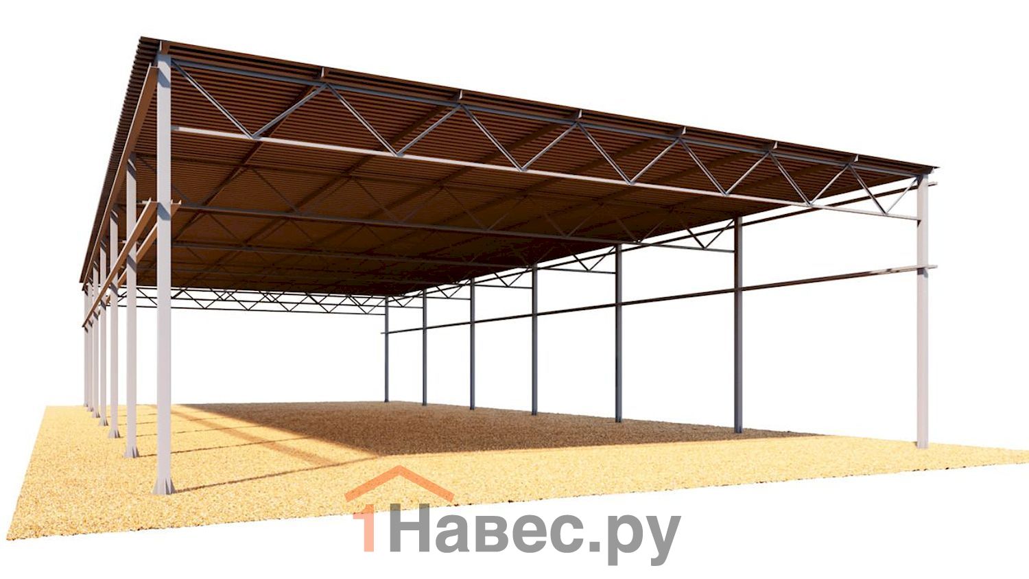 Навес из поликарбоната